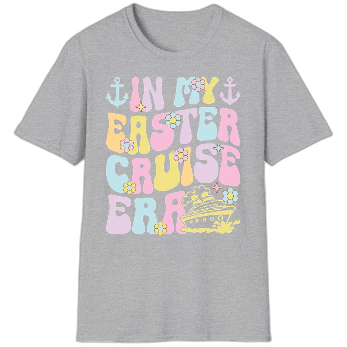 In My Cruise Era T-Shirt in Sport Grey