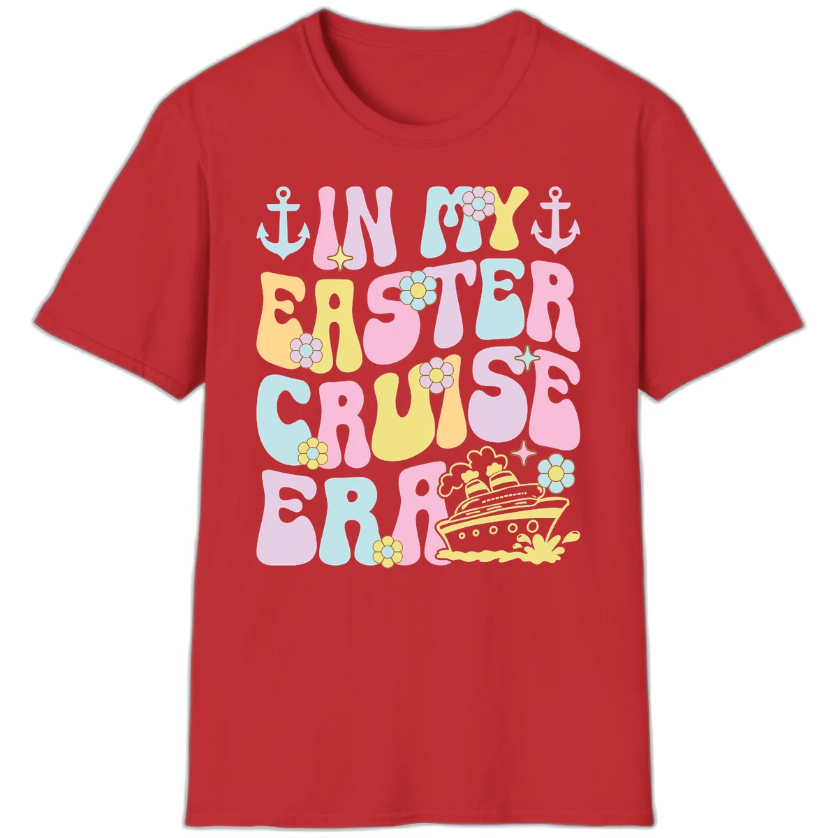 In My Cruise Era T-Shirt in Red