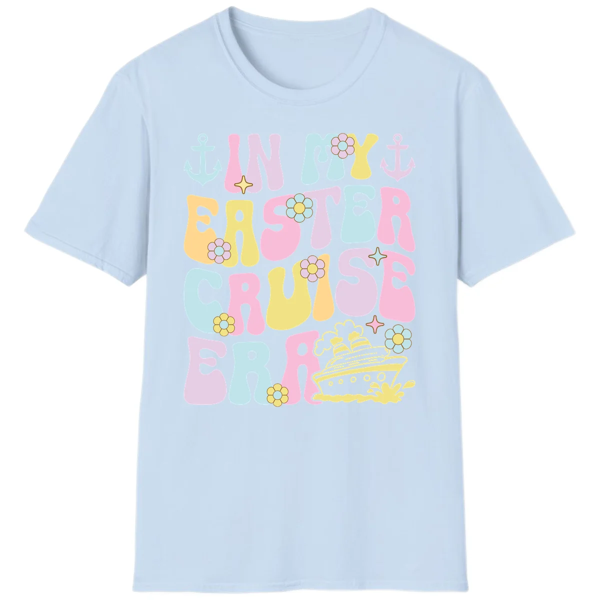 In My Cruise Era T-Shirt in Light Blue