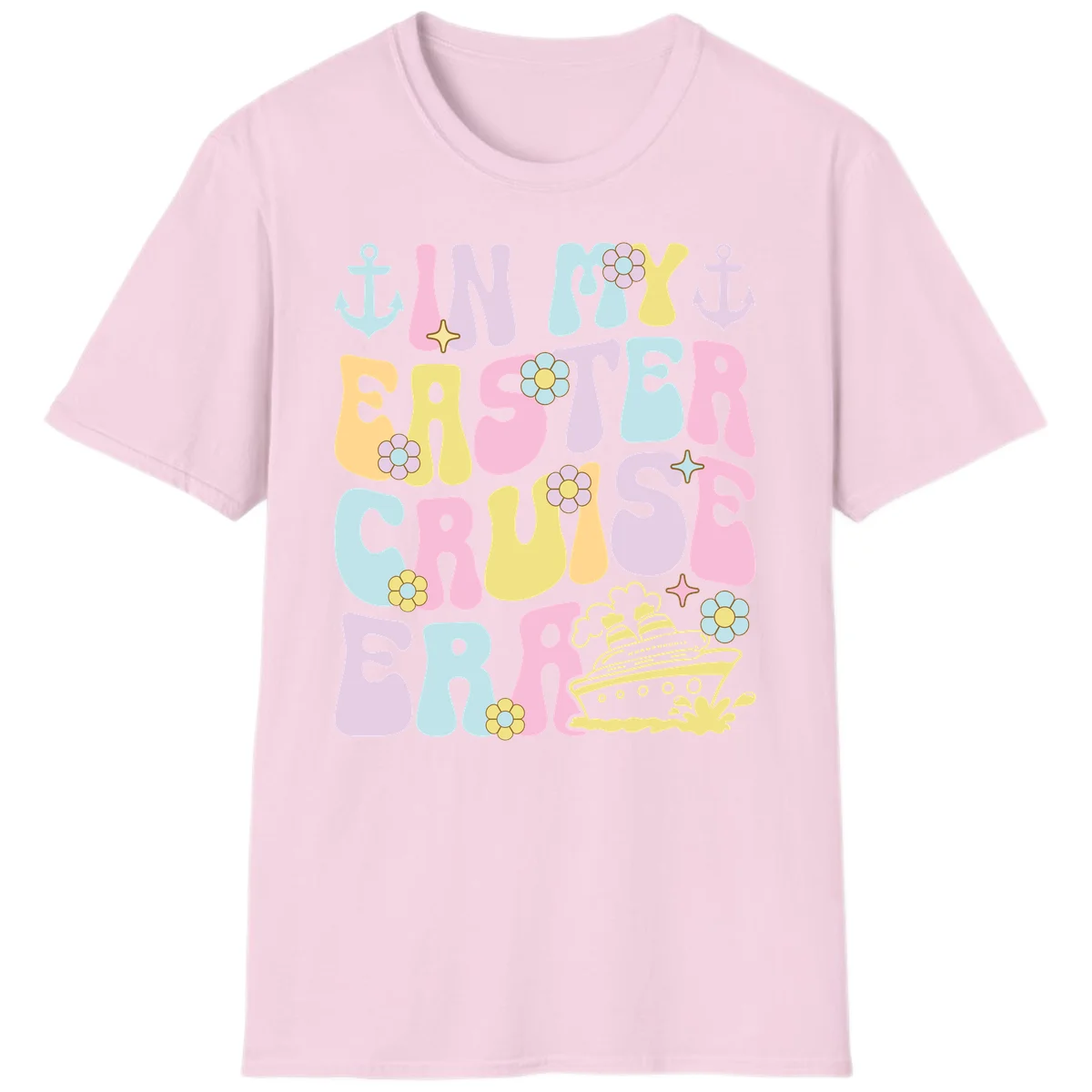 In My Cruise Era T-Shirt in Light Pink