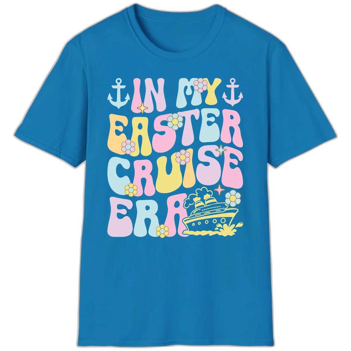 In My Cruise Era T-Shirt in Sapphire