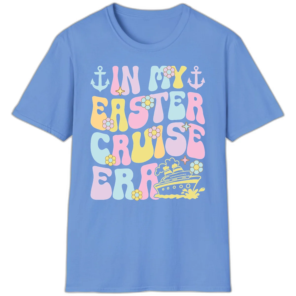 In My Cruise Era T-Shirt in Carolina Blue
