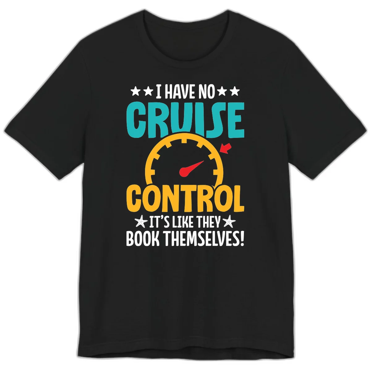 No Cruise Control Premium Cruise Tee in Black