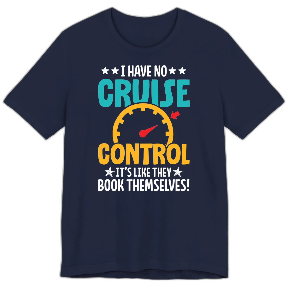 No Cruise Control Premium Cruise Tee in Navy