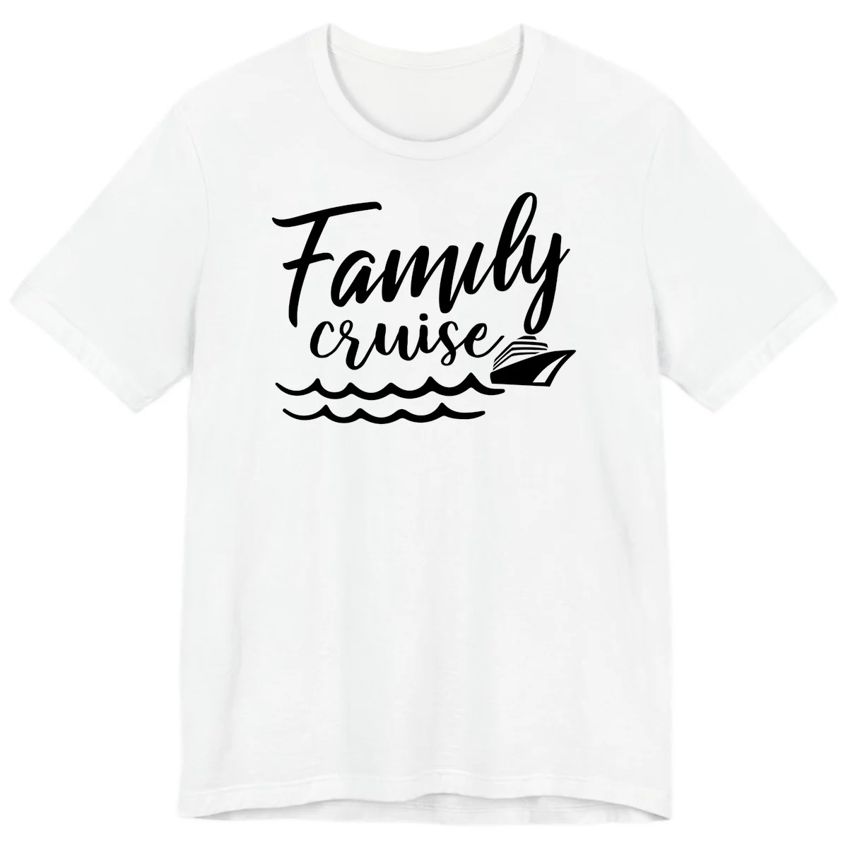 Family Cruise Adventure Premium T-Shirt in White