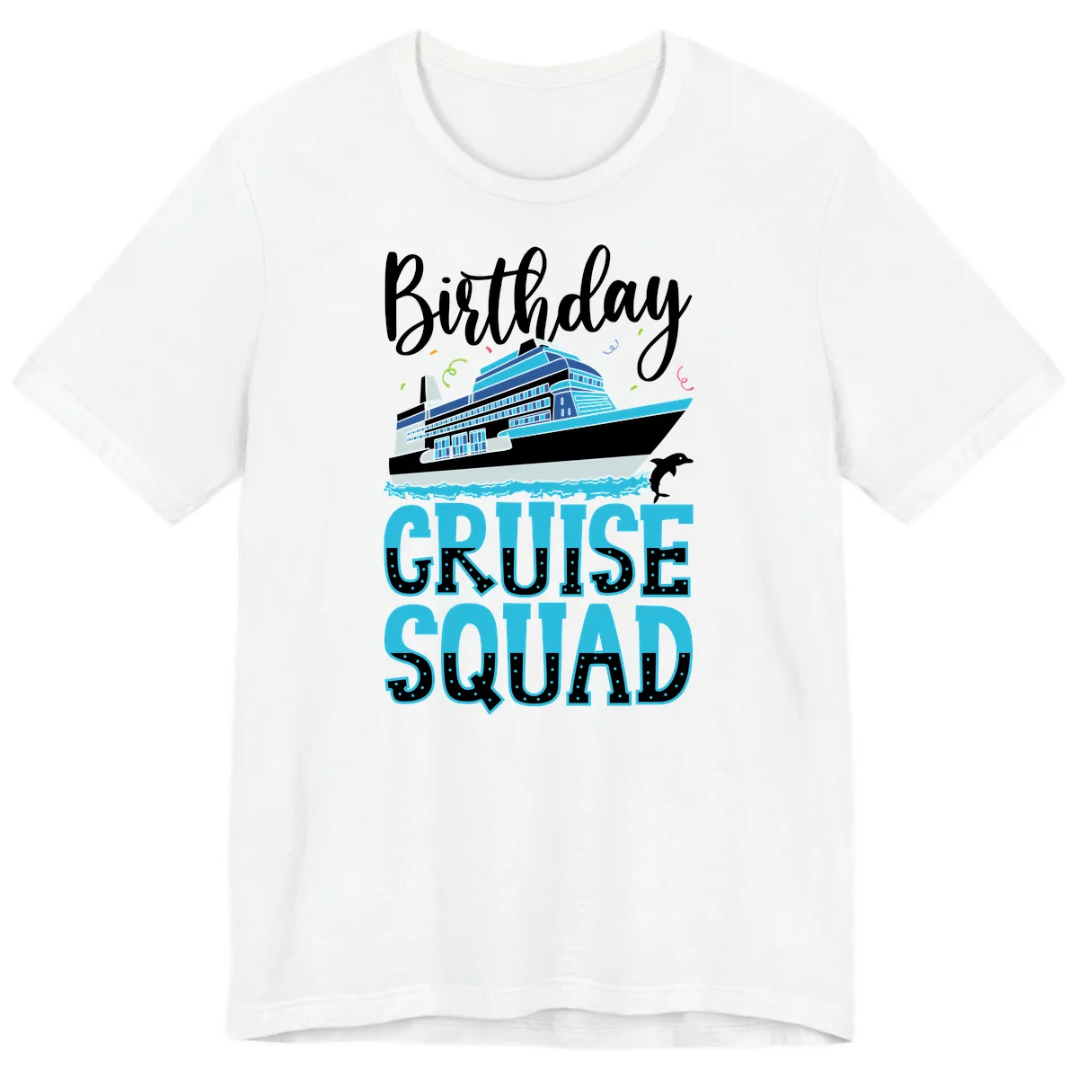 Birthday Cruise Squad Premium T-Shirt in White