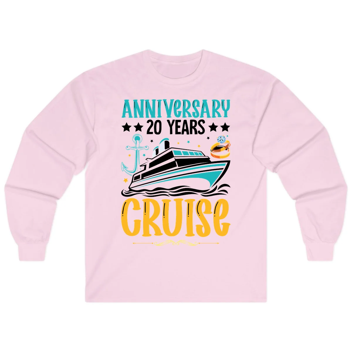 Anniversary 20 Years Cruise Long Sleeve in Light Pink