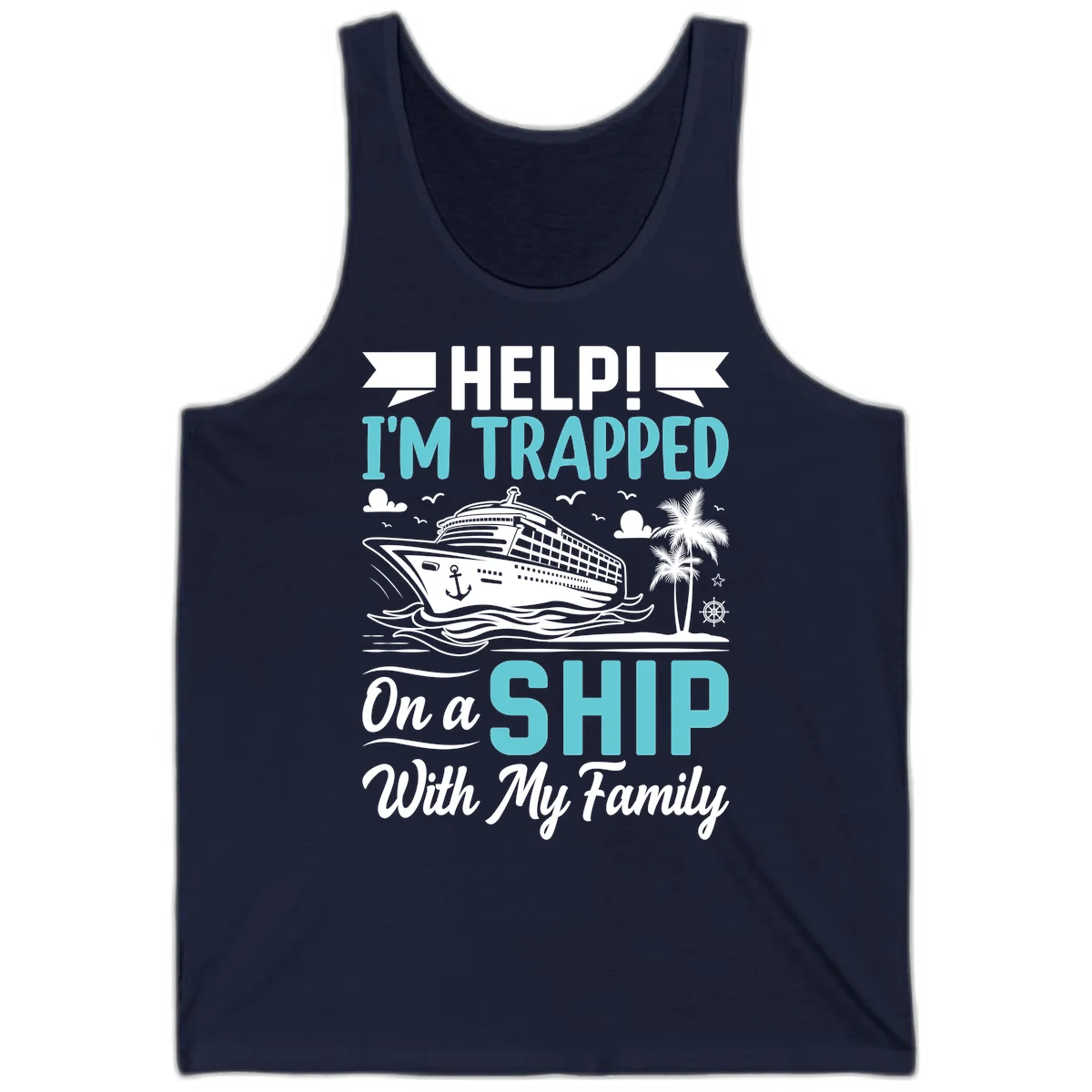 Trapped On A Ship With My Family Tank in Navy