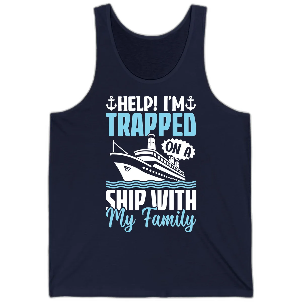 Trapped On A Ship With My Family Tank in Navy