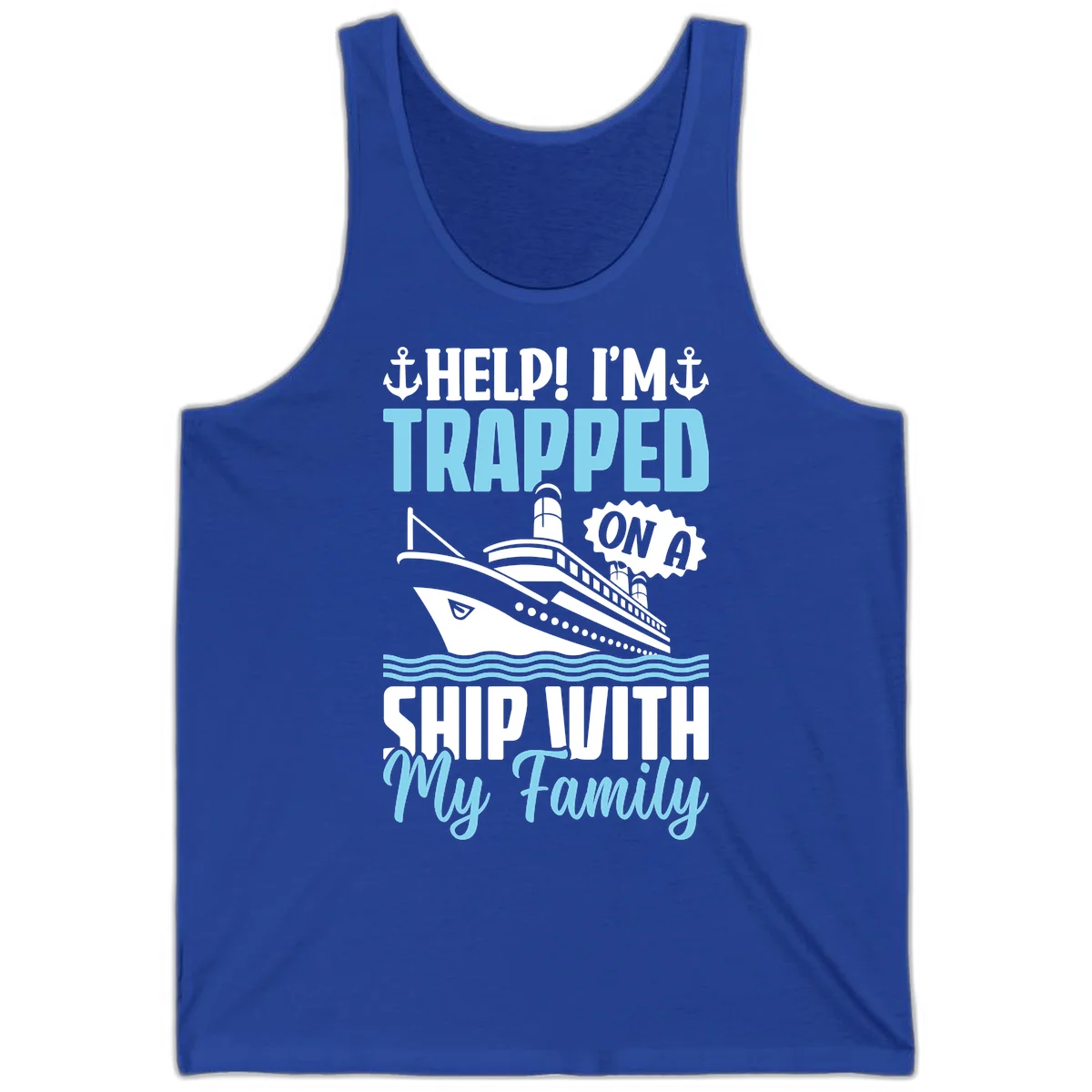 Trapped On A Ship With My Family Tank in True Royal