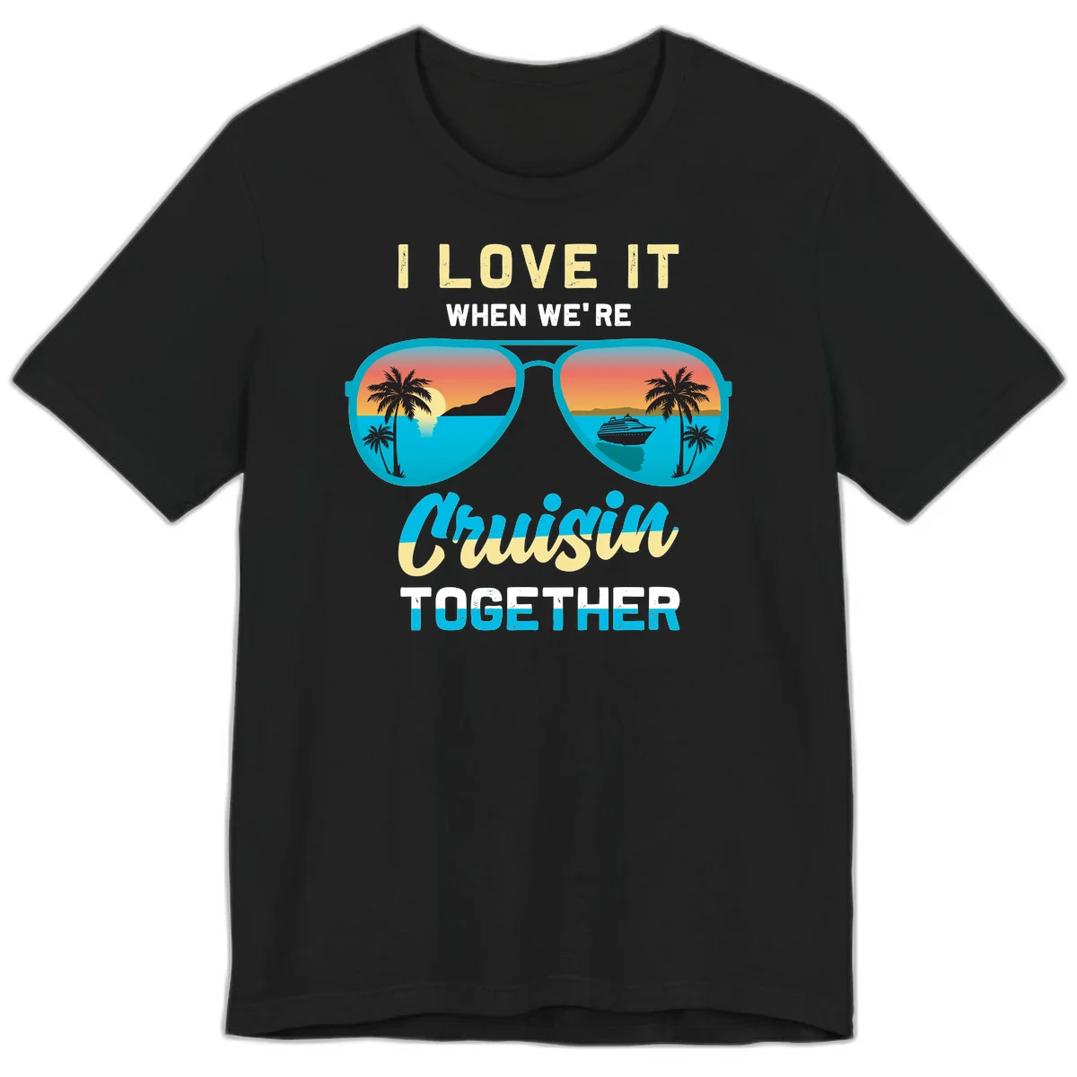Cruising When We're Cruisin Together Premium T-Shirt in Black
