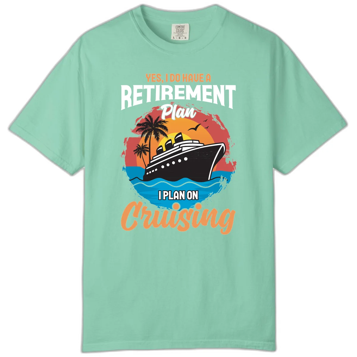 Retirement Plan Cruising Comfort Color in Island Reef