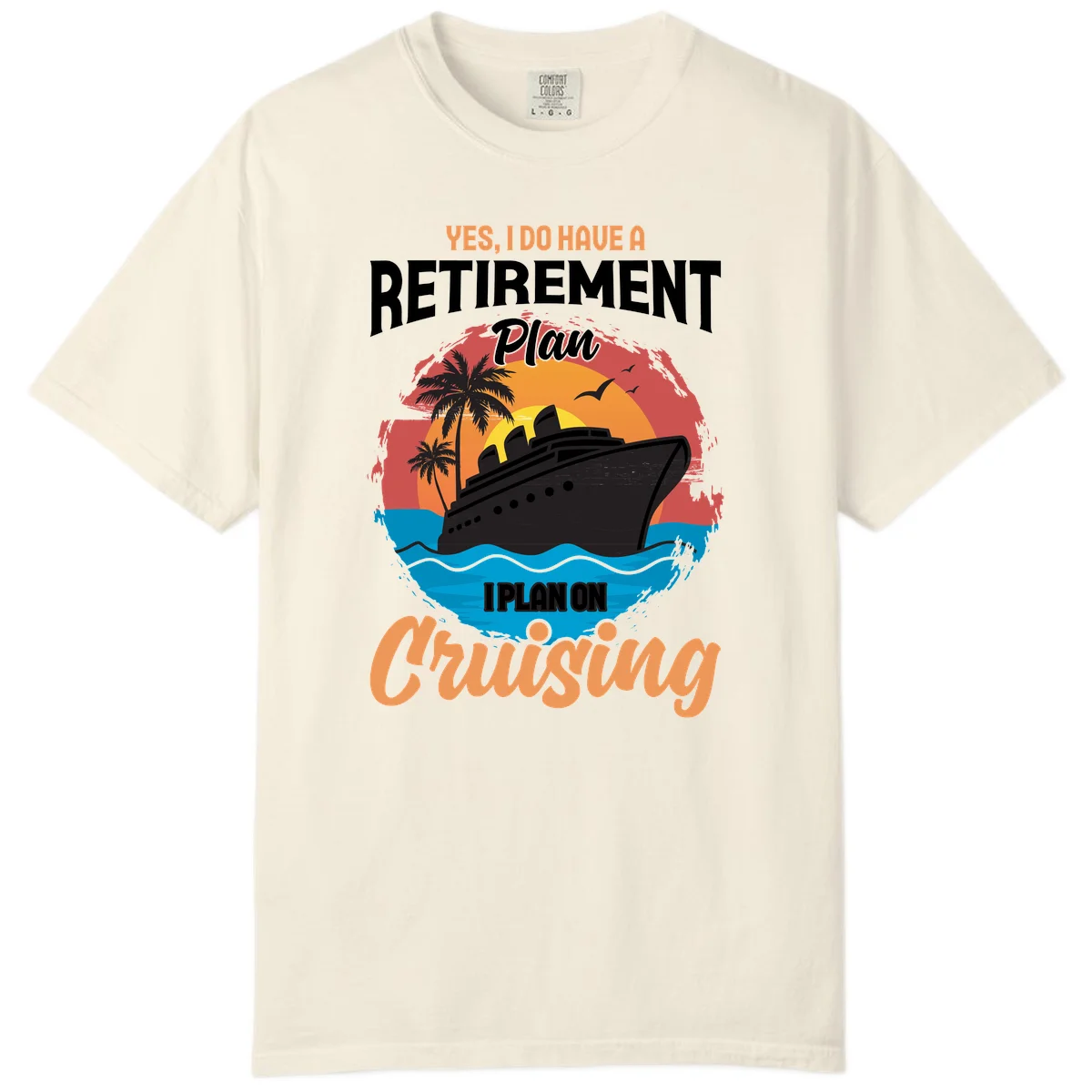 Retirement Plan Cruising Comfort Color in Ivory