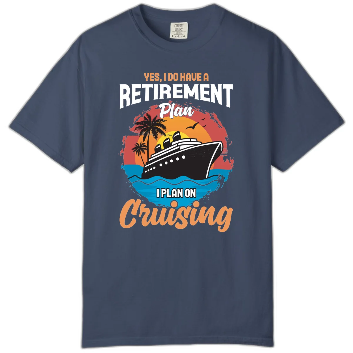 Retirement Plan Cruising Comfort Color in Midnight