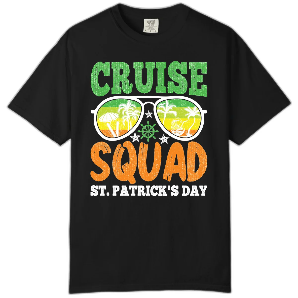 Cruise Squad Squad Sunglasses Comfort Color in Black
