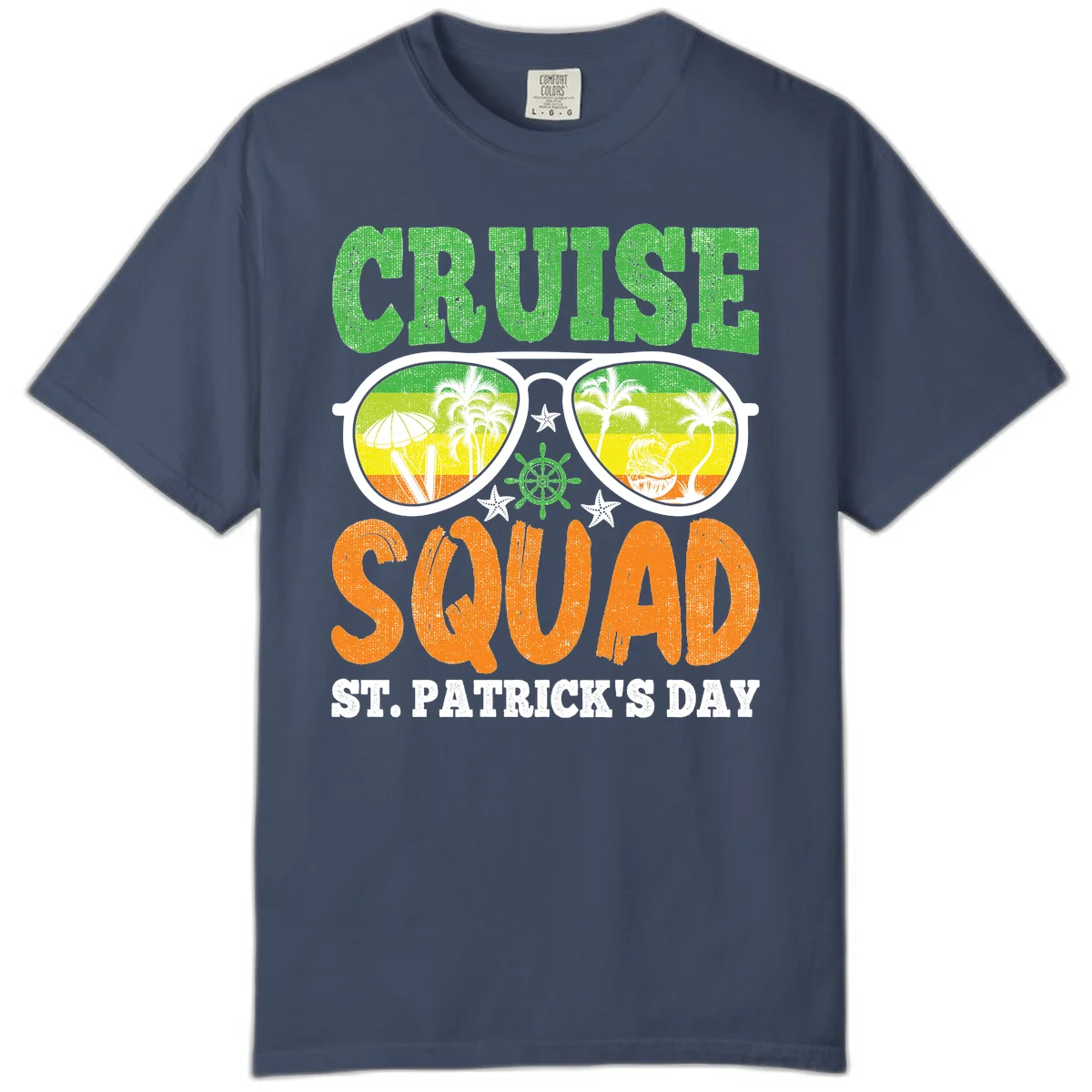 Cruise Squad Squad Sunglasses Comfort Color in Midnight