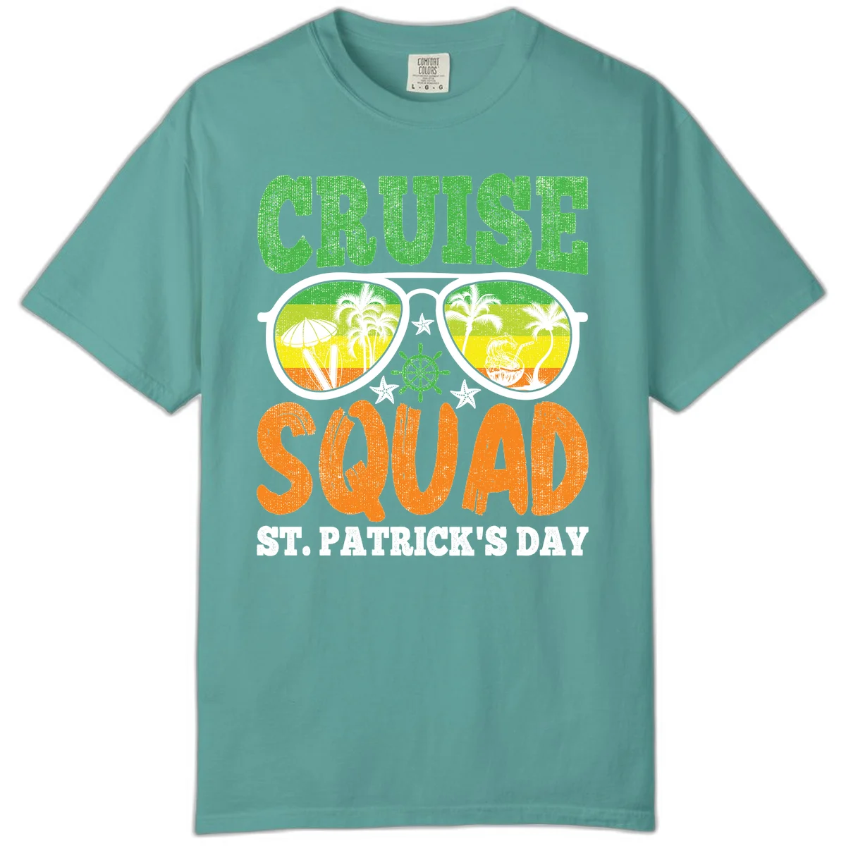 Cruise Squad Squad Sunglasses Comfort Color in Seafoam