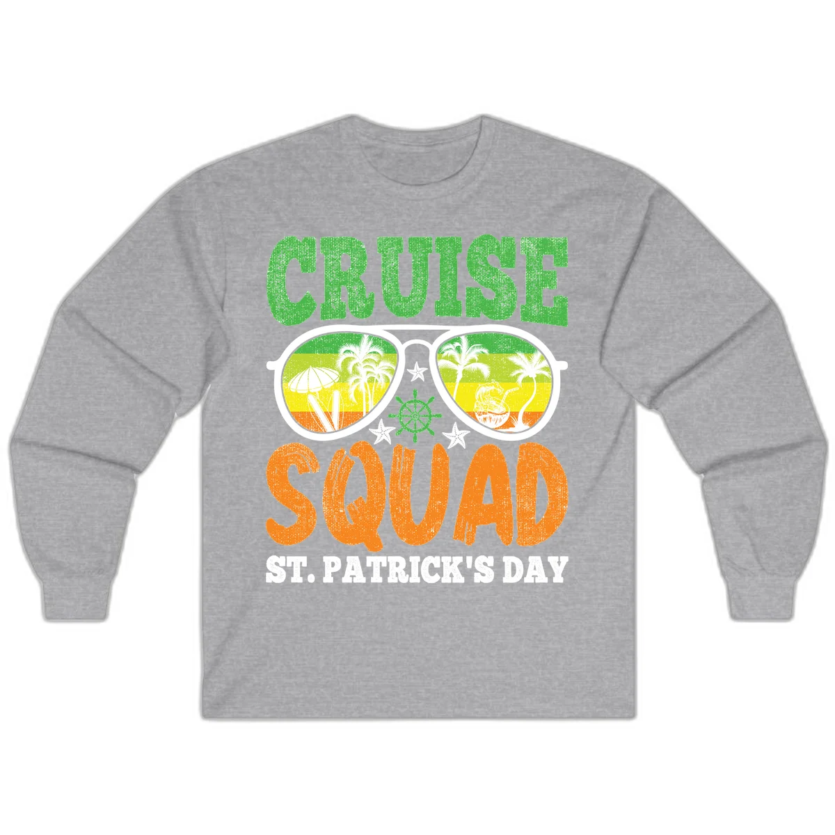 Cruise Squad Squad Sunglasses Long Sleeve in Sport Grey