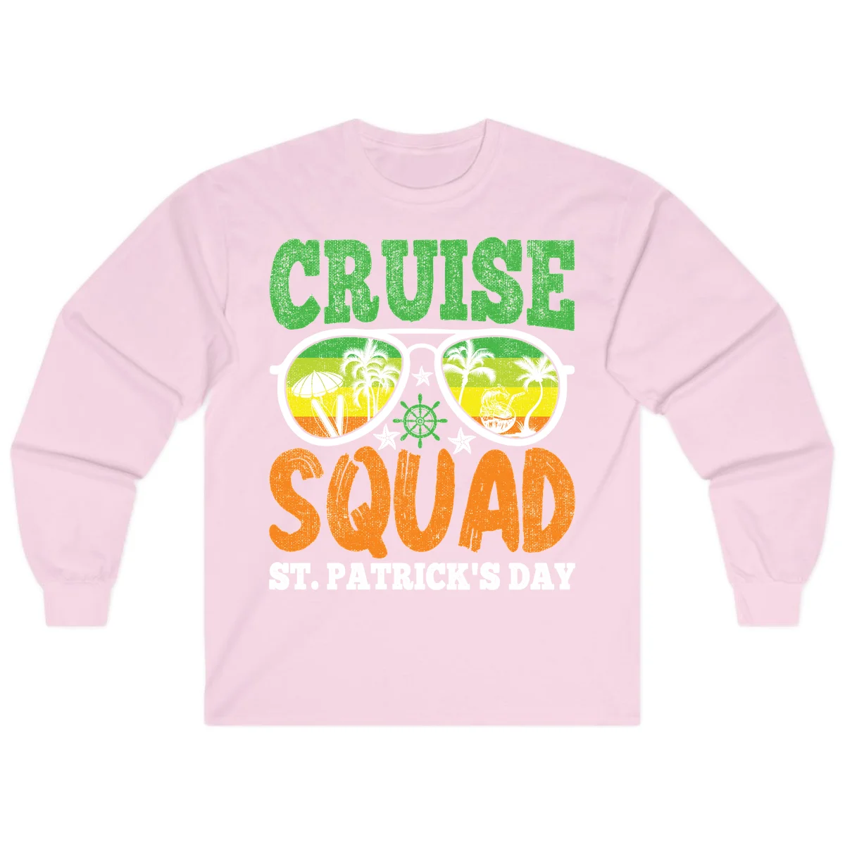 Cruise Squad Squad Sunglasses Long Sleeve in Light Pink