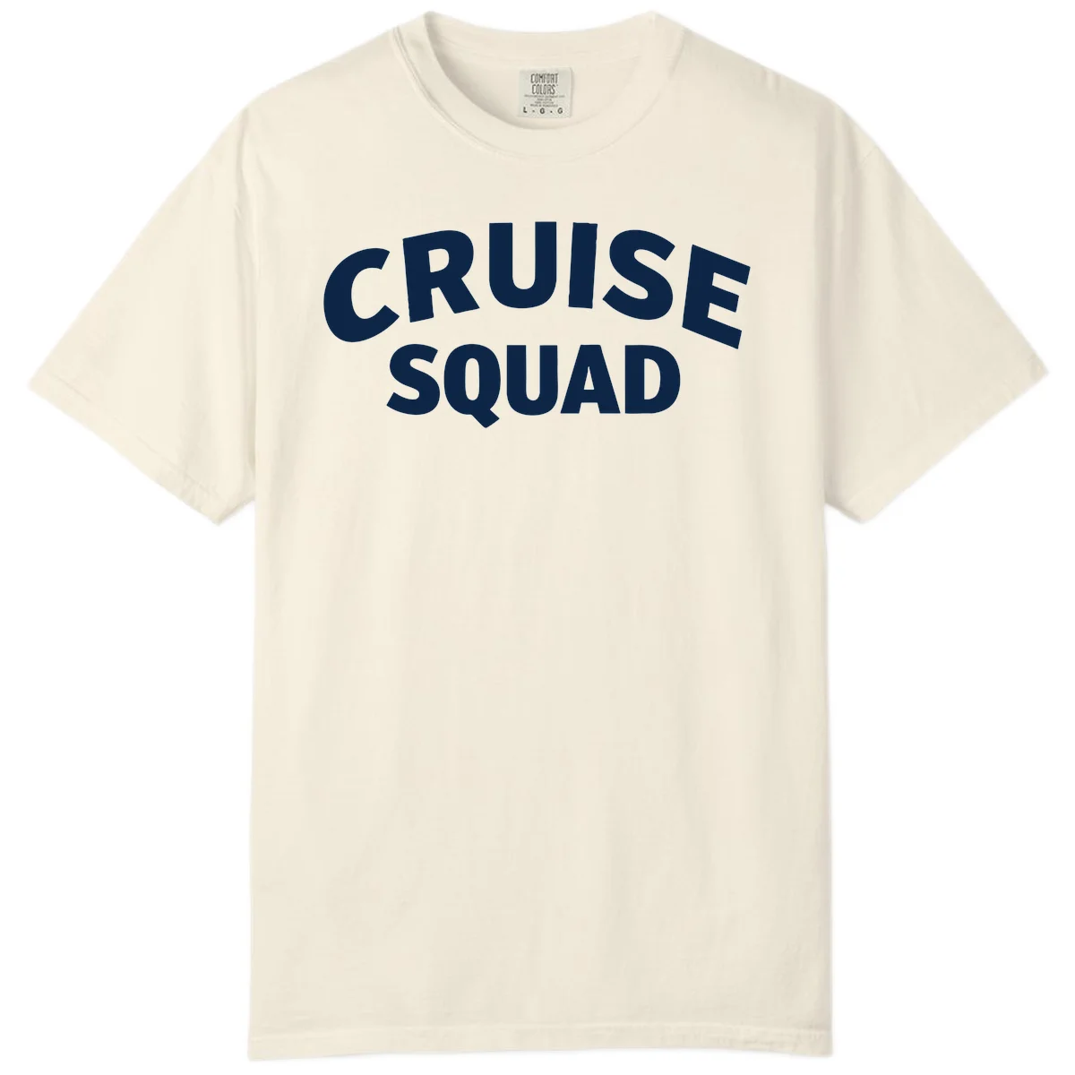 Cruise Squad Comfort Color T-Shirt in Ivory