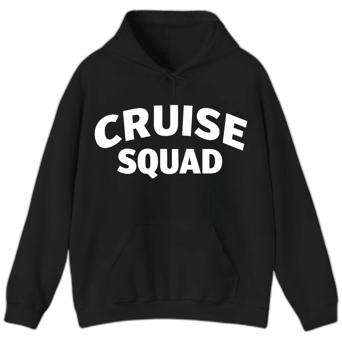 Cruise Squad Hoodie in Black
