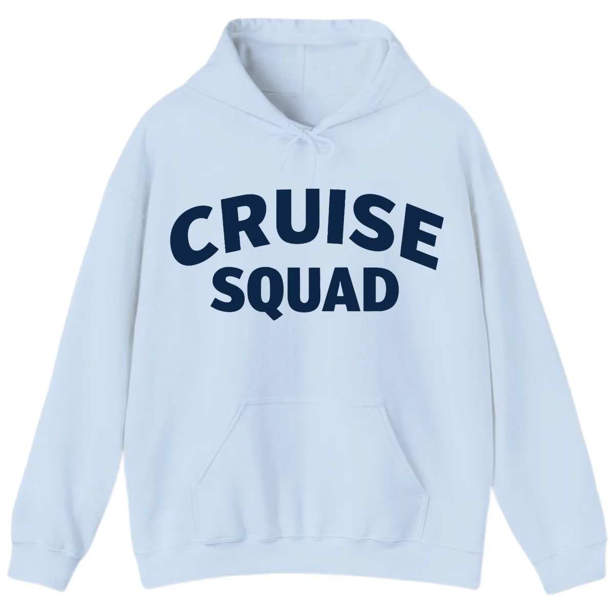 Cruise Squad Hoodie in Light Blue