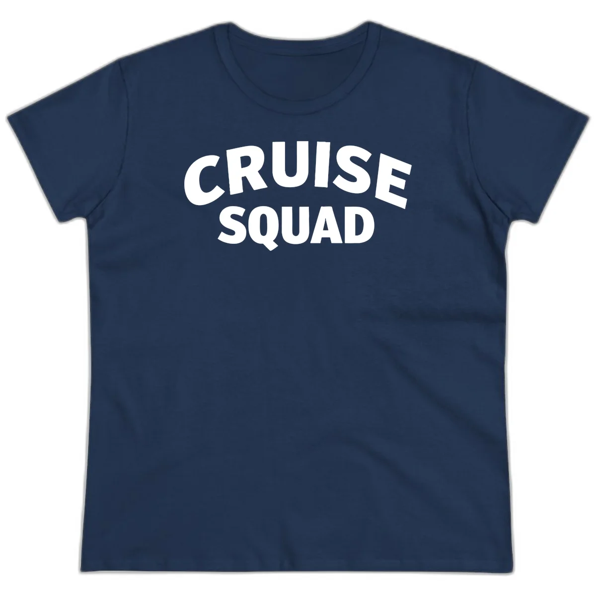 Cruise Squad Ladies Tee in Navy