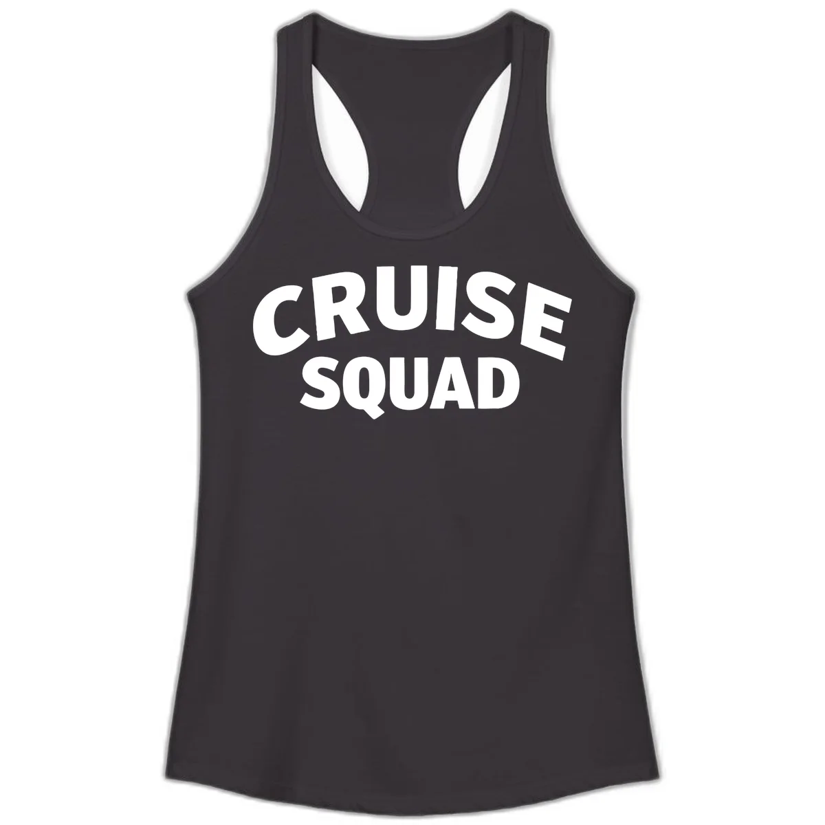Cruise Squad Ladies Tank Top in Black