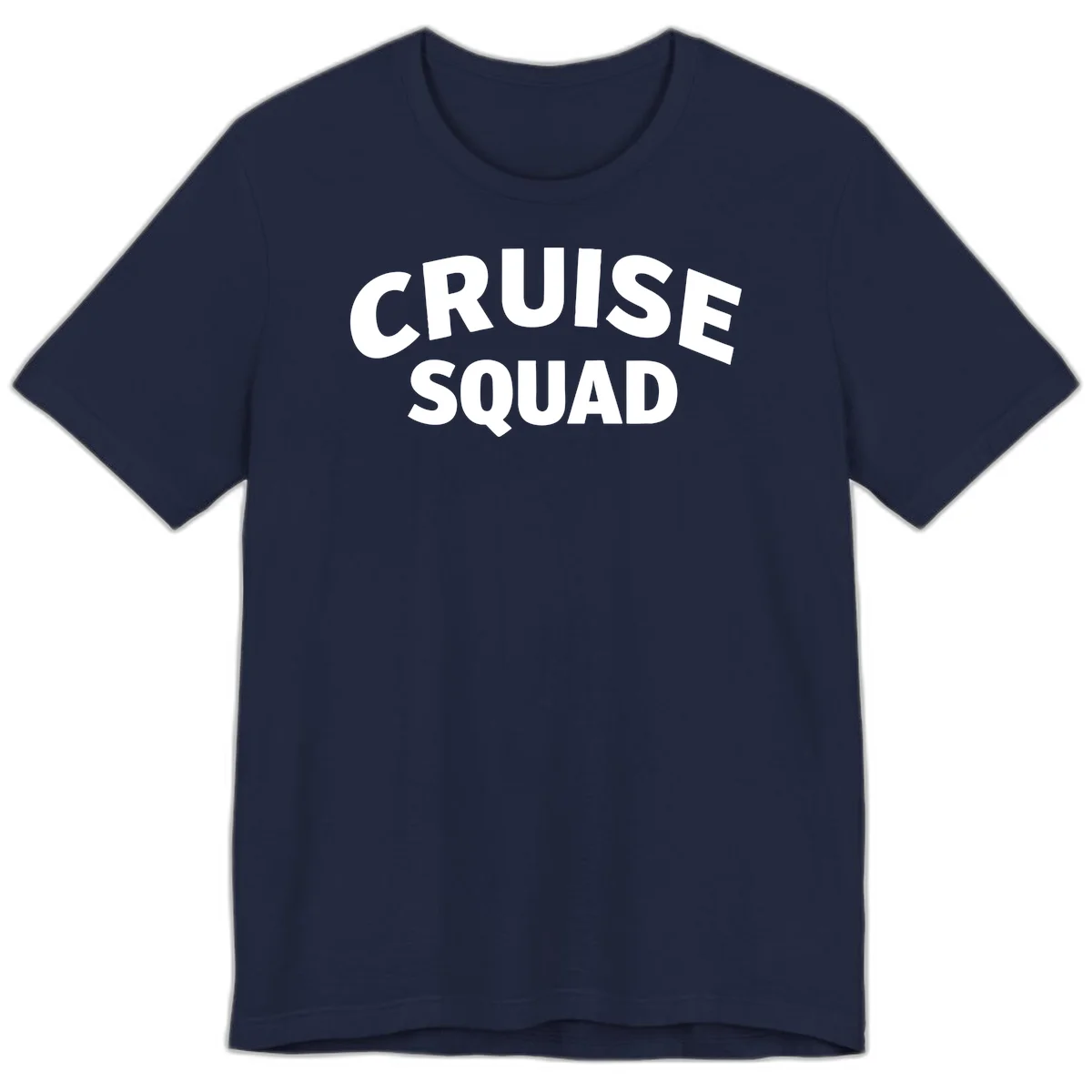 Cruise Squad Premium T-Shirt in Navy