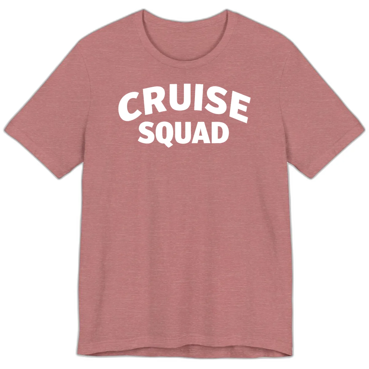 Cruise Squad Premium T-Shirt in Heather Mauve