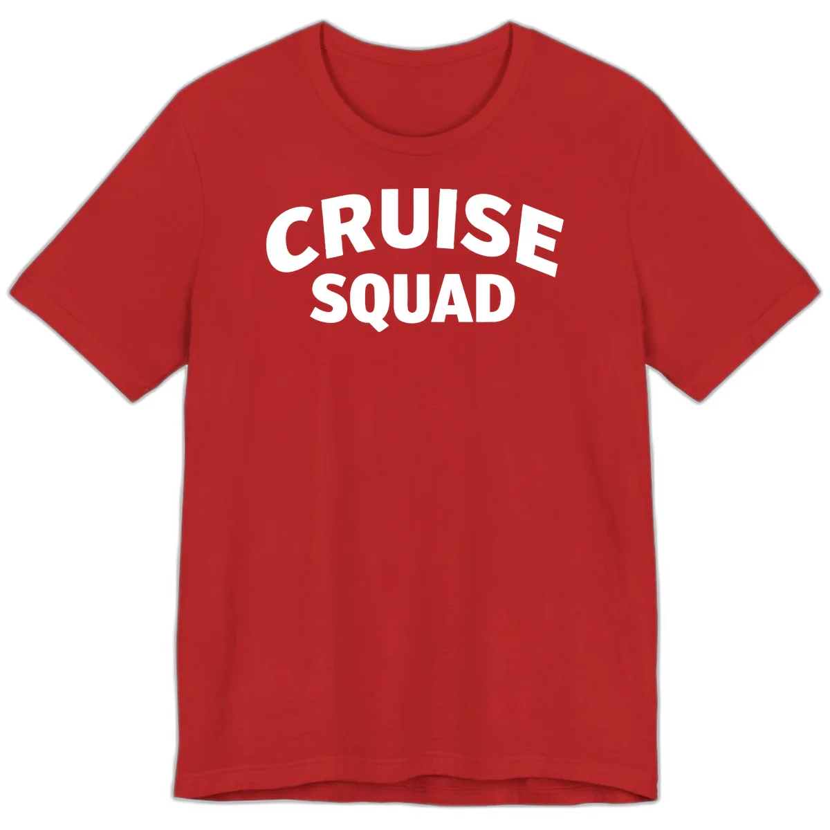 Cruise Squad Premium T-Shirt in Red