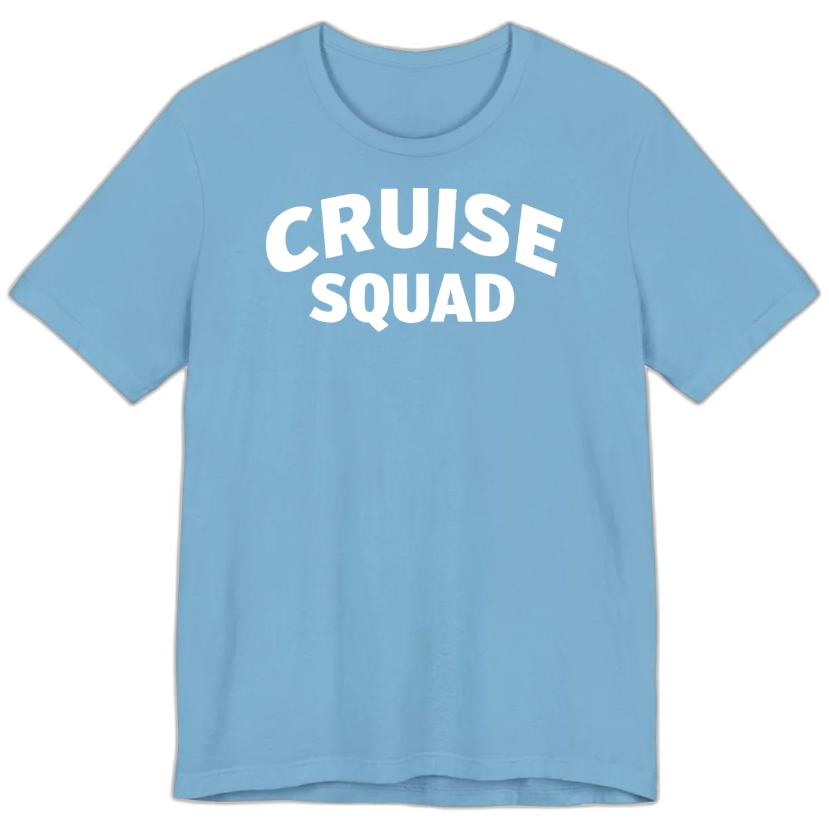 Cruise Squad Premium T-Shirt in Ocean Blue