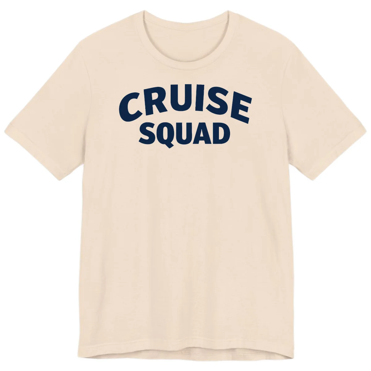 Cruise Squad Premium T-Shirt in Soft Cream