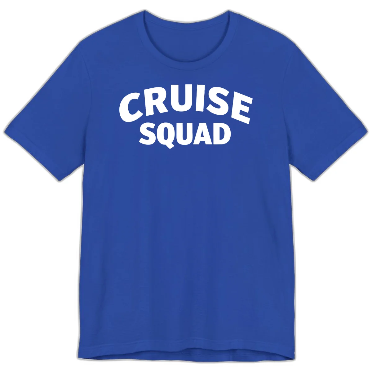 Cruise Squad Premium T-Shirt in True Royal