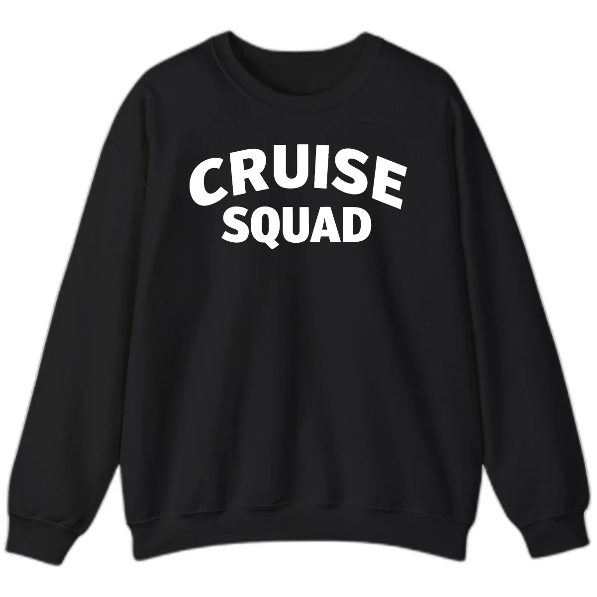 Cruise Squad Sweatshirt in Black