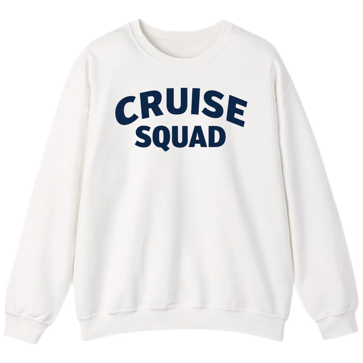 Cruise Squad Sweatshirt in White
