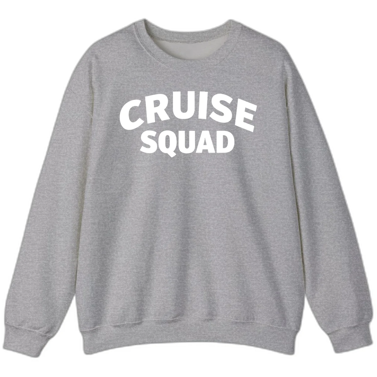 Cruise Squad Sweatshirt in Sport Grey