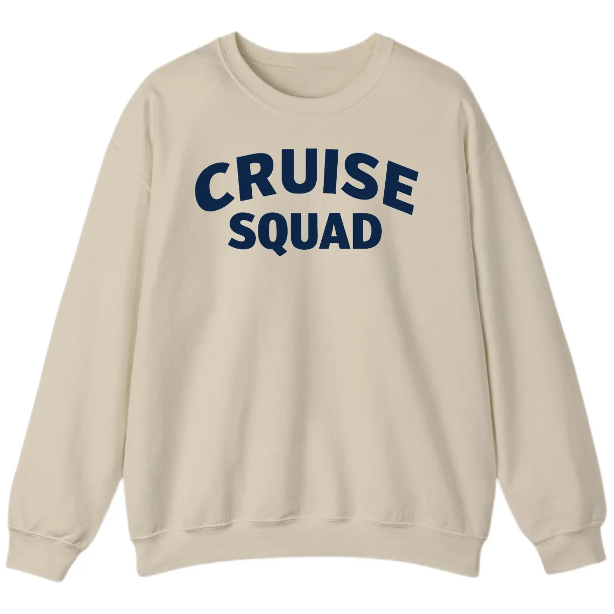 Cruise Squad Sweatshirt in Sand