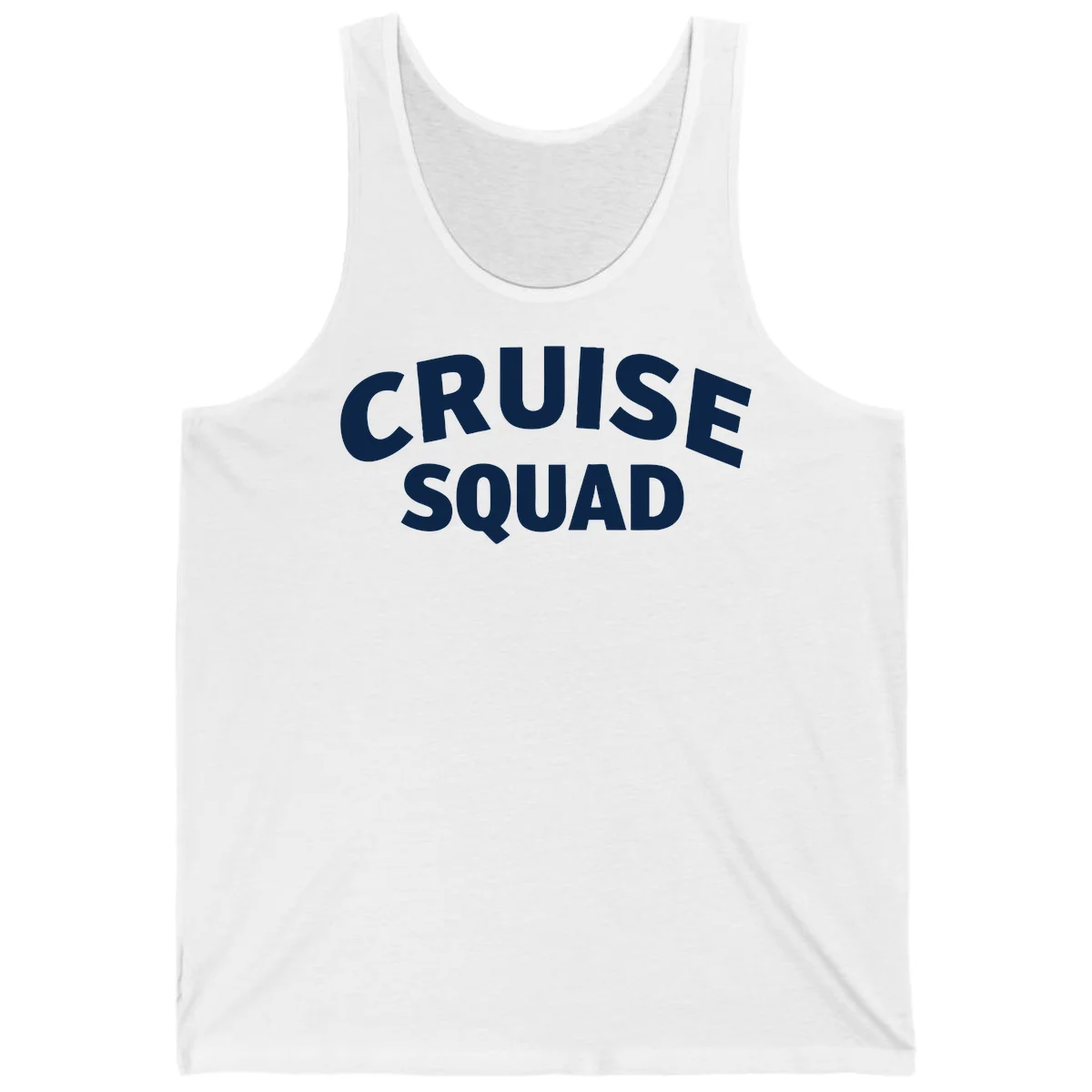Cruise Squad Tank Top in White