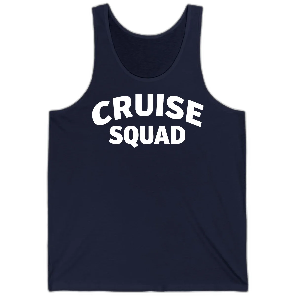 Cruise Squad Tank Top in Navy