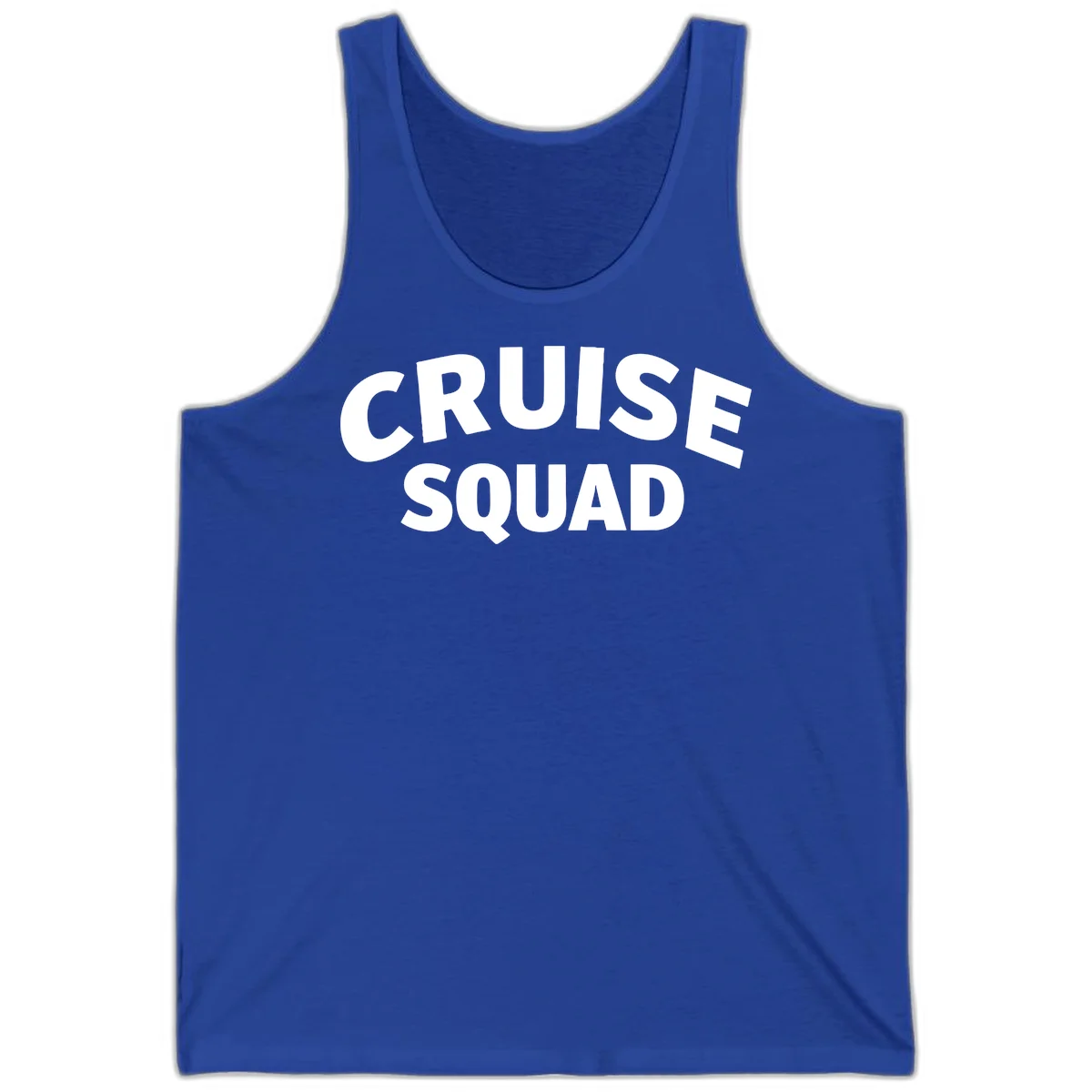 Cruise Squad Tank Top in True Royal
