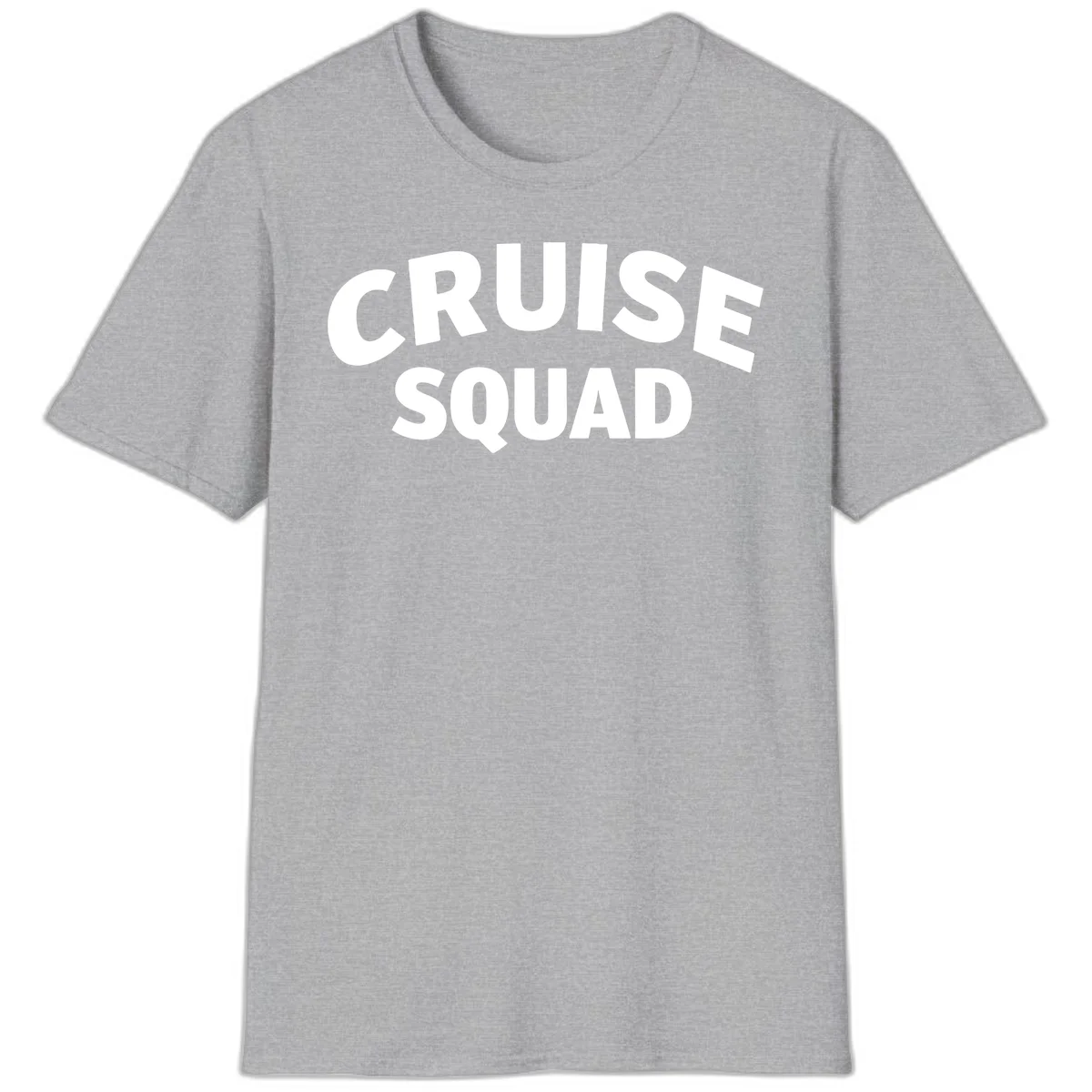 Cruise Squad T-Shirt in Sport Grey