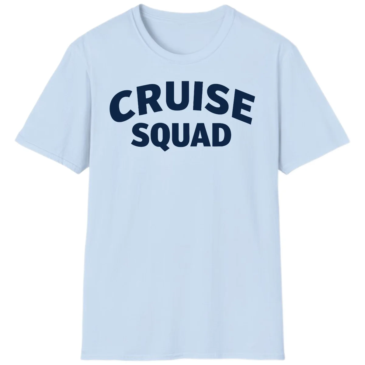Cruise Squad T-Shirt in Light Blue