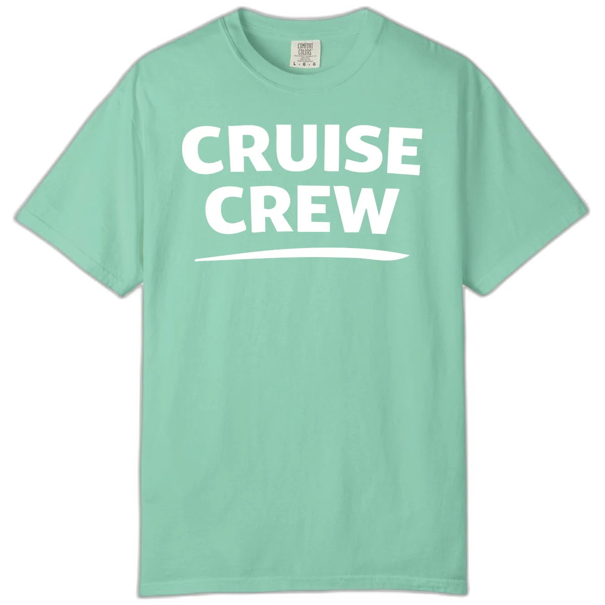 Cruise Crew Comfort Color T-Shirt in Island Reef