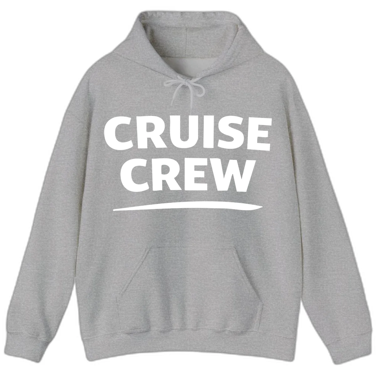 Cruise Crew Hoodie in Sport Grey