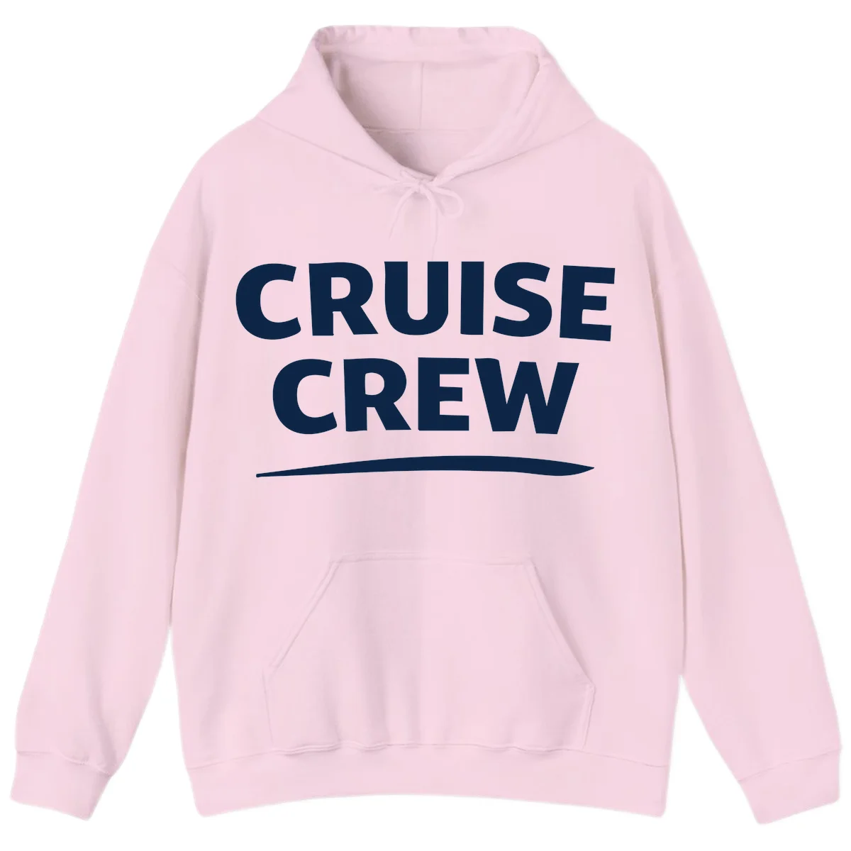 Cruise Crew Hoodie in Light Pink