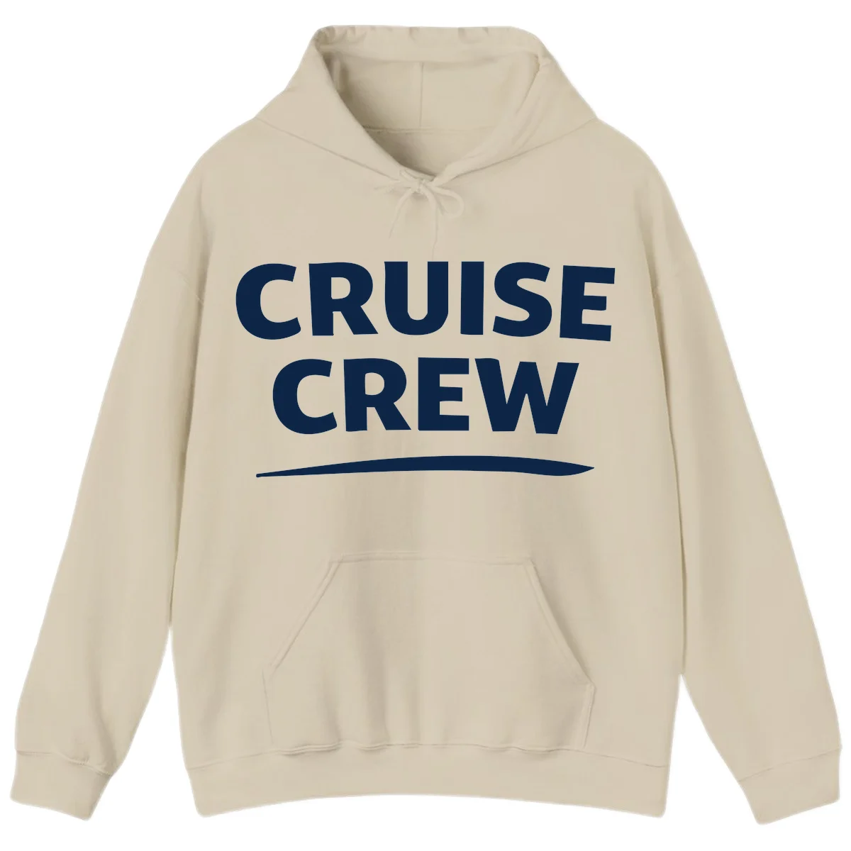 Cruise Crew Hoodie in Sand