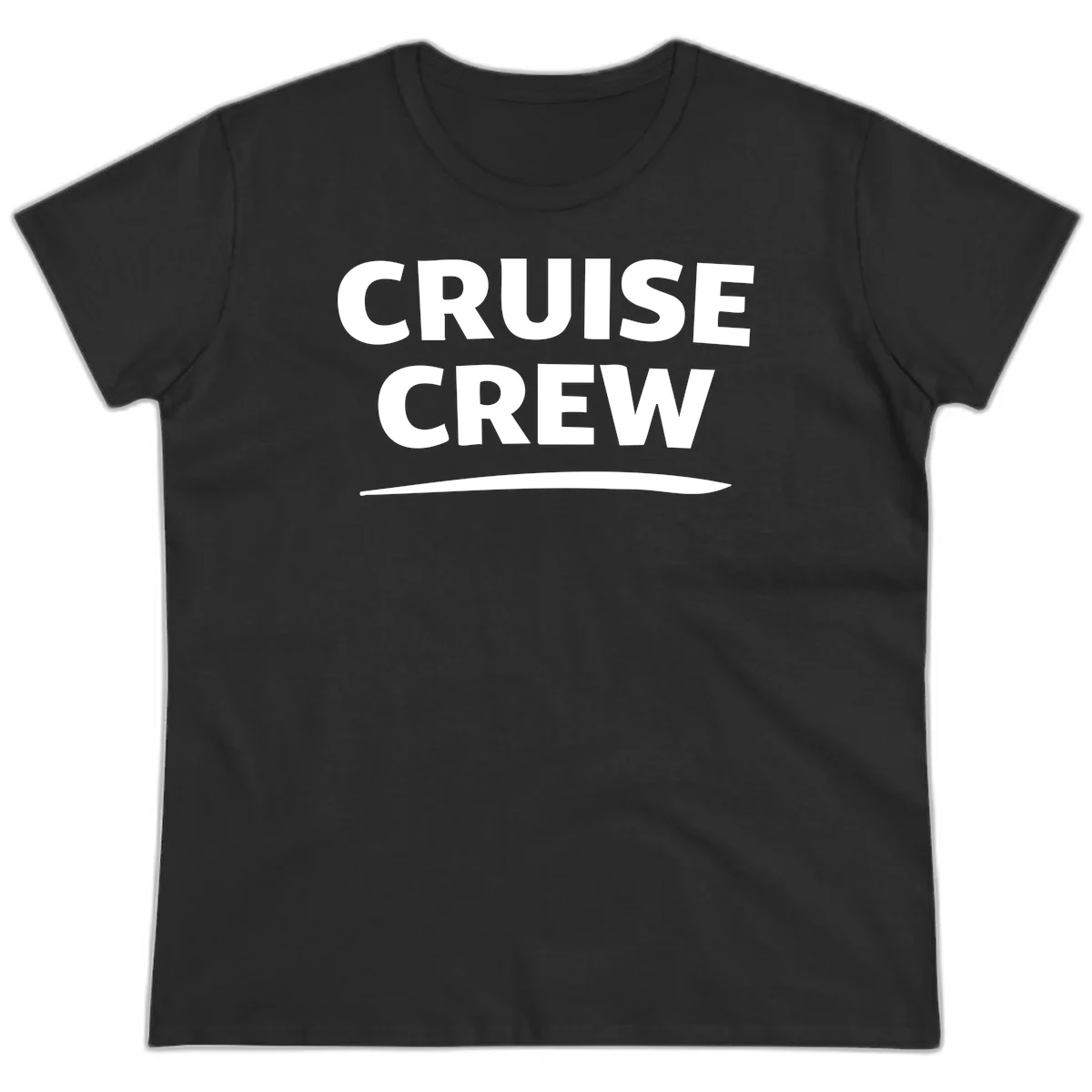 Cruise Crew Ladies Tee in Black