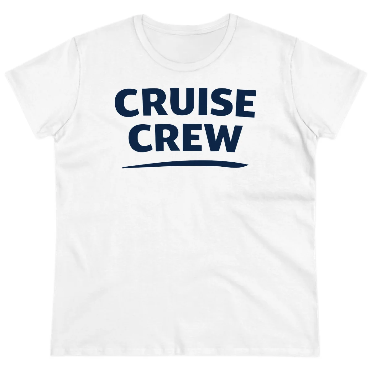 Cruise Crew Ladies Tee in White