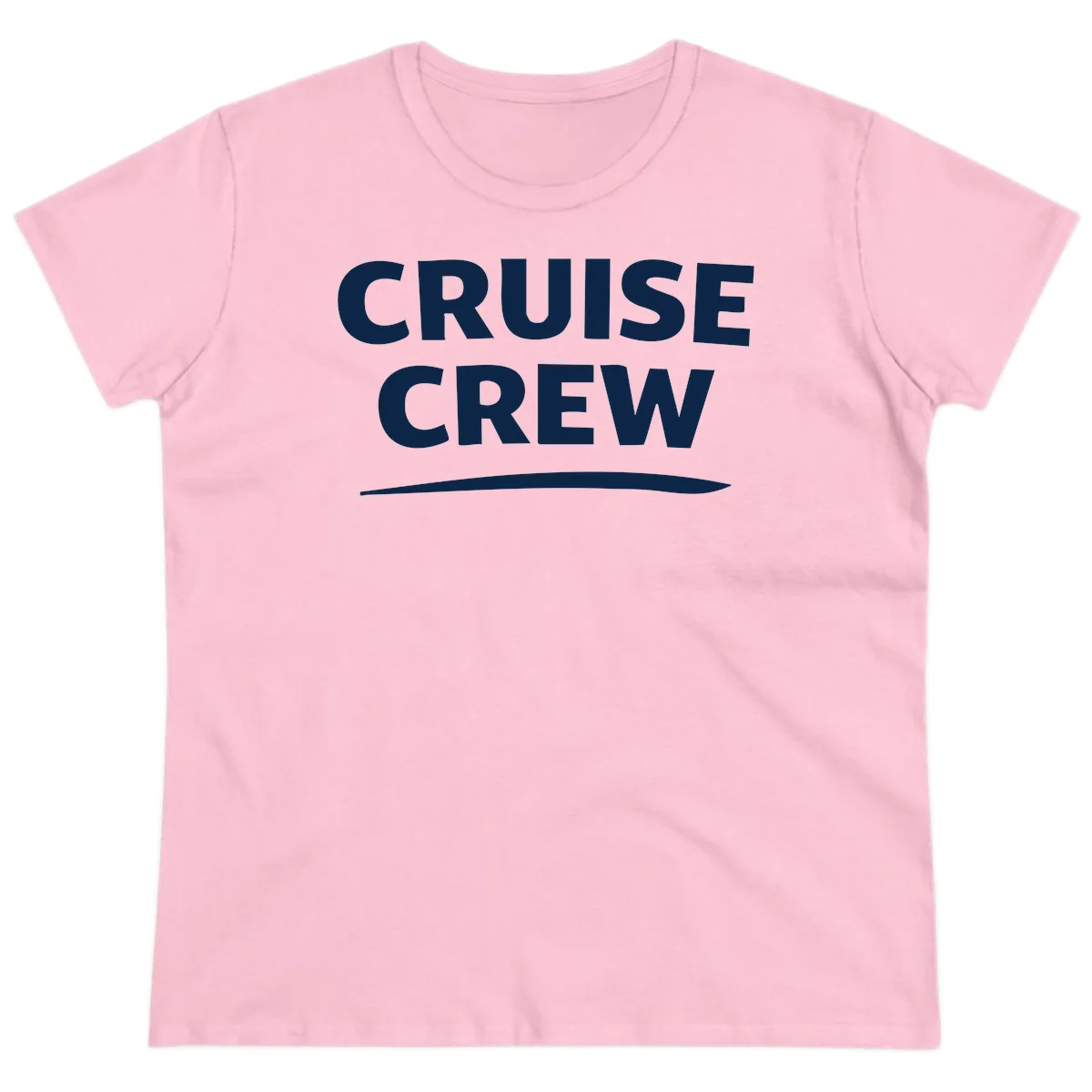 Cruise Crew Ladies Tee in Light Pink